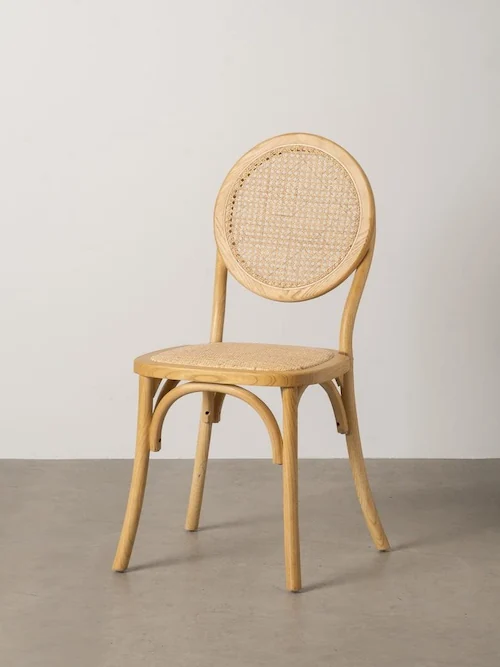 Chaise Naturel Bois Ixia 45 cm