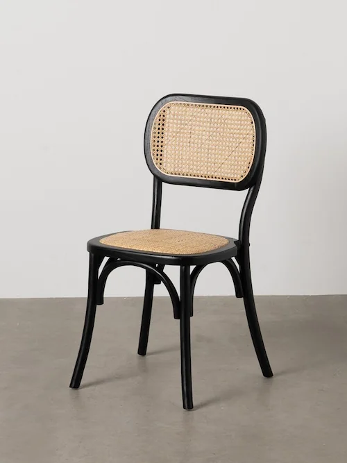 Chaise Noir Orme Ixia