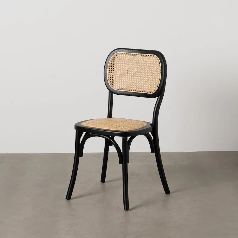 Chaise Noir Orme Ixia