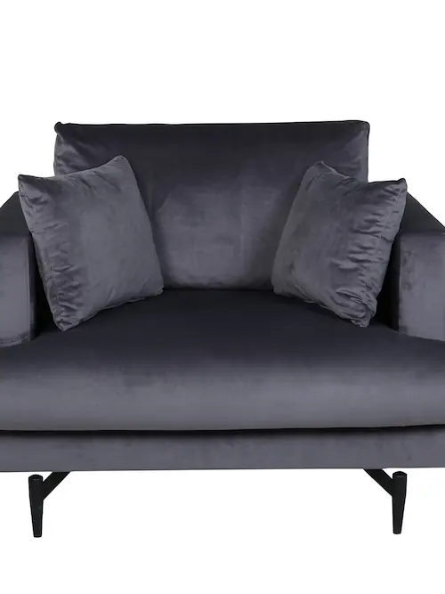 Fauteuil Sofia large à dos habillé, 104 cm