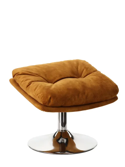 Repose-pieds Memento capitonné, pied central – Athezza