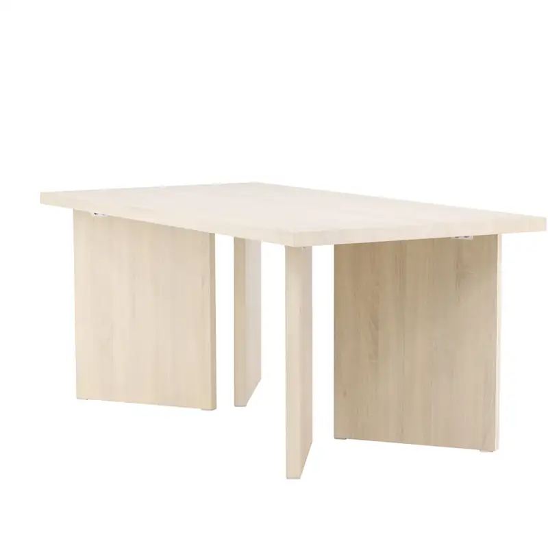 Angle du plateau et panneaux inclinés vus de trois quarts