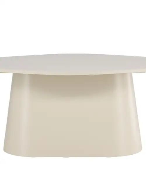 Table à manger ovale Diamond à pied central, 210 cm
