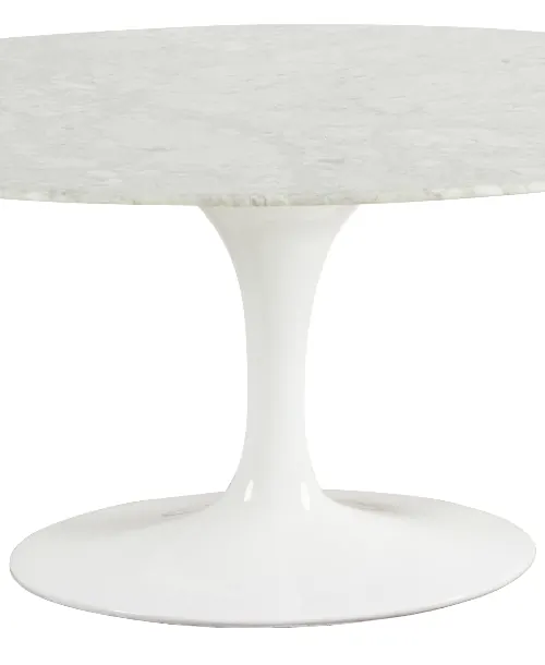 Table à manger ovale Marbella en marbre – Athezza