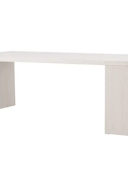 Table à manger Mika avec étagères, 230 cm