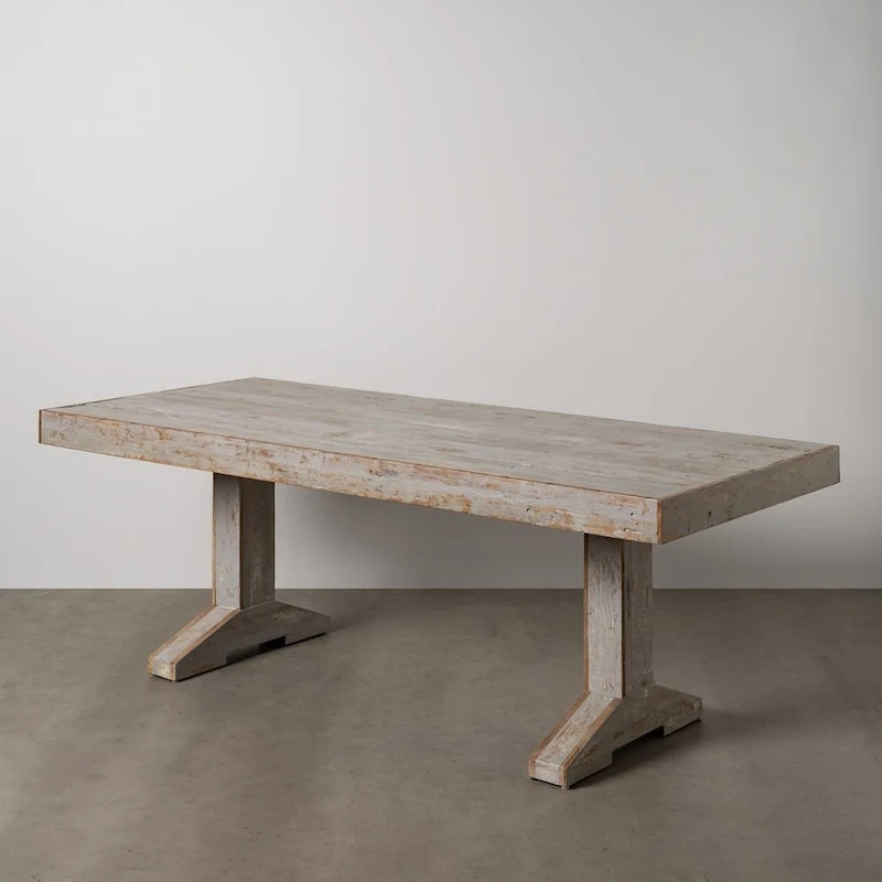 Table À Manger Bois Recyclé Ixia 220cm