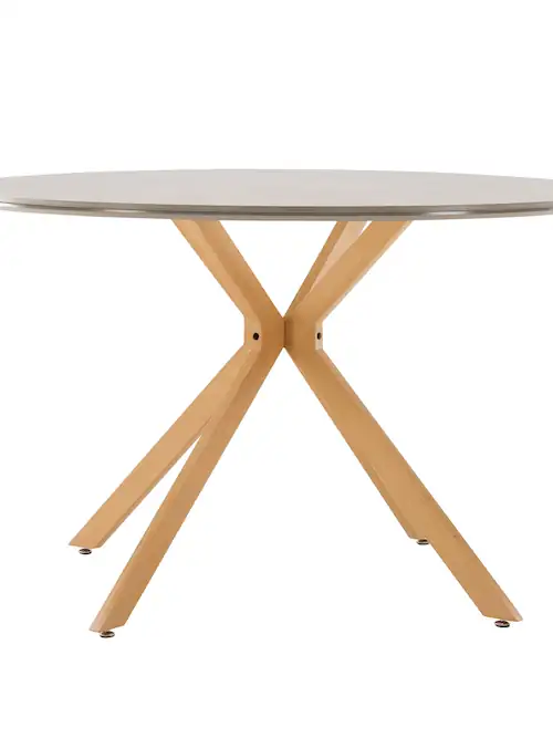 Table à manger ronde Piazza en Spraystone, Ø 120 cm