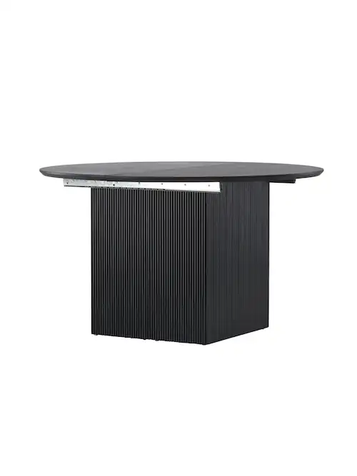 Table à manger Matilda ronde et extensible, 130 cm