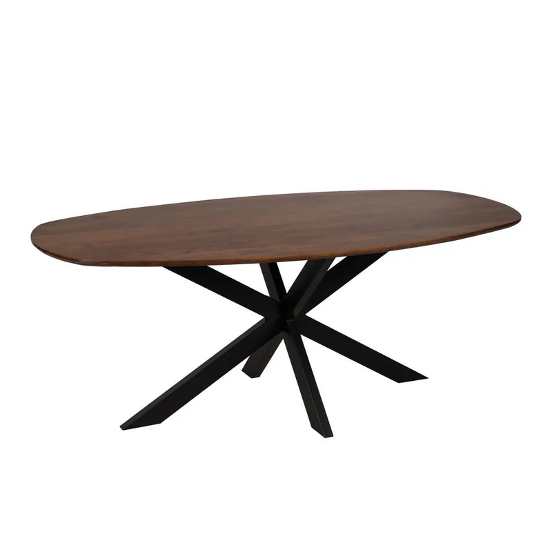 Table À Manger Ovale Manguier Talaia Ixia 200cm