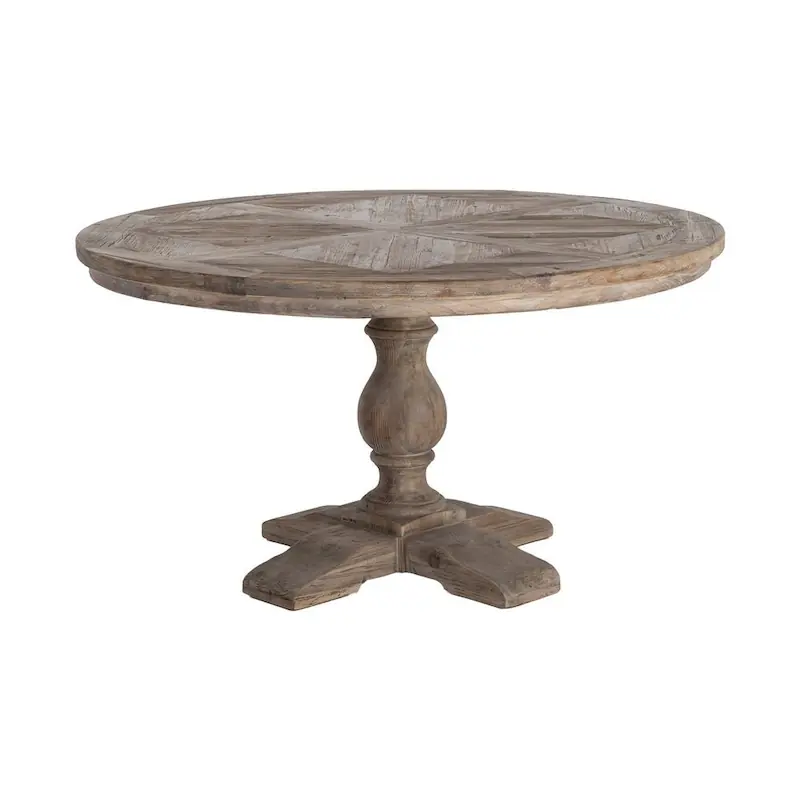 Table à Manger Pin Ixia 140cm, vue sur fond blanc